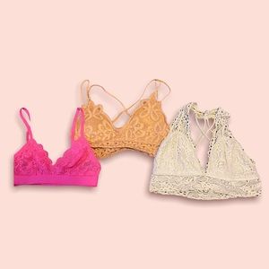 Bralette trio ⭐️ - S/M
